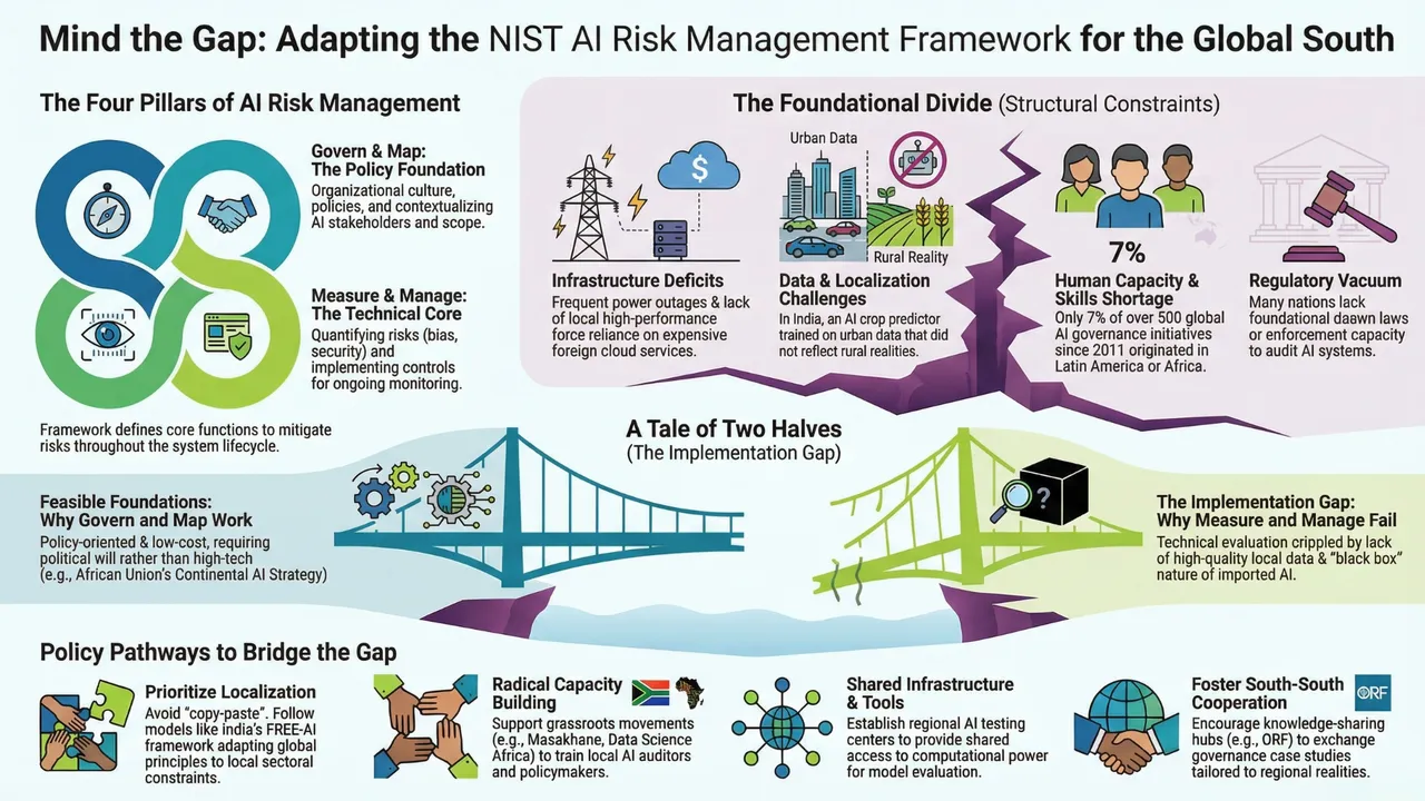 Mind the Gap: Why the NIST AI Risk Framework Breaks Down in the Global South